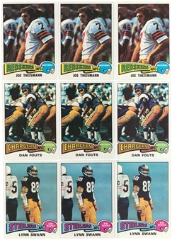 1975 Topps Football Complete (2) & Incomplete (1) Set Trio - Missing Only 1 Card